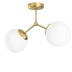 Lampa sufitowa Beid x2 złota