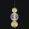 Lampa wisząca Beance II LED złota