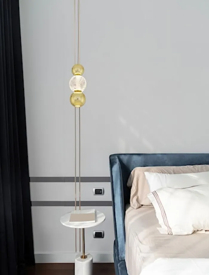 Lampa wisząca Beance II LED złota
