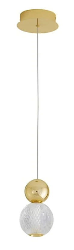 Lampa wisząca Beance LED złota