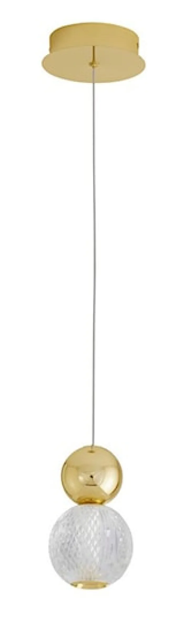 Lampa wisząca Beance LED złota