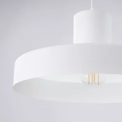 Lampa wisząca Bilo biała