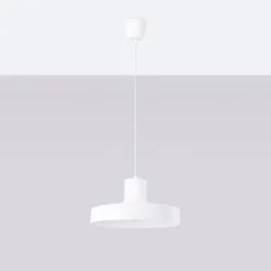 Lampa wisząca Bilo biała