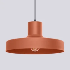 Lampa wisząca Bilo ochra czerwona