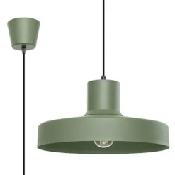 Lampa wisząca Bilo zielona oliwka