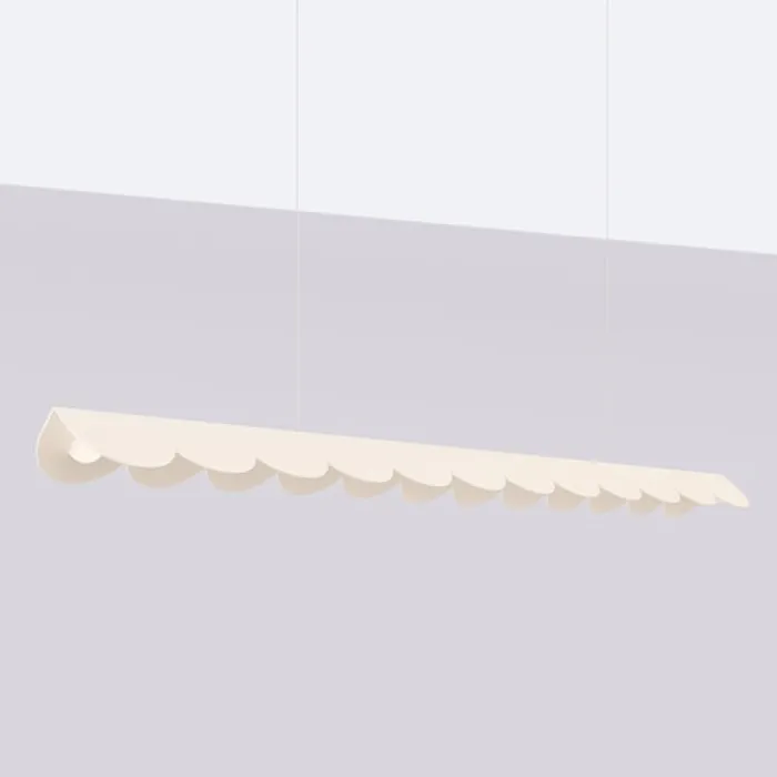 Lampa wisząca Biscuit LED beżowa 4000K