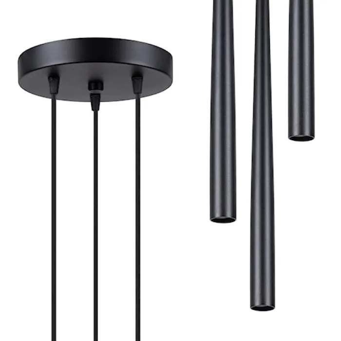 Lampa wisząca Bliss 3P czarna