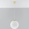 Lampa wisząca Blowly średnica 30 cm złota
