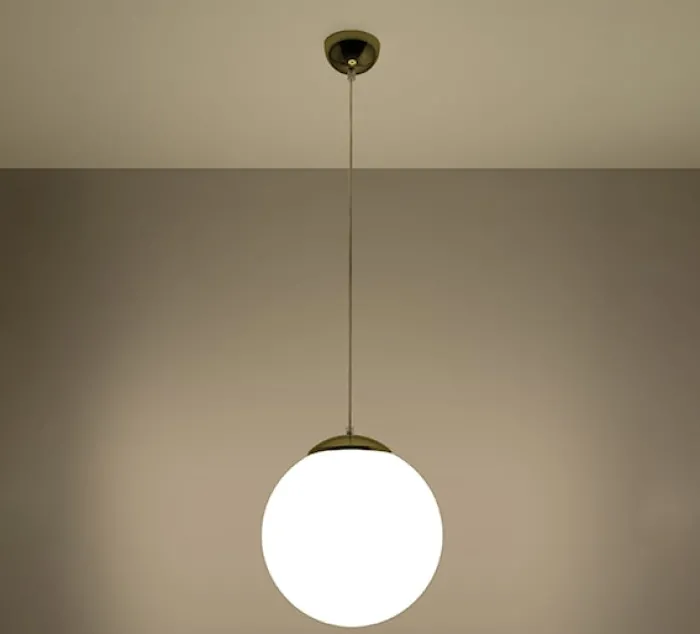 Lampa wisząca Blowly średnica 30 cm złota