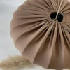 Lampa wisząca Cafee średnica 66 cm mokka z białą podstawą