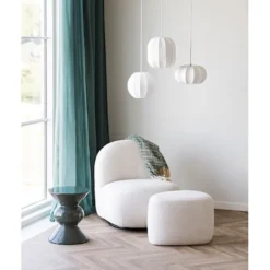 Lampa wisząca Coventry 28 cm biała