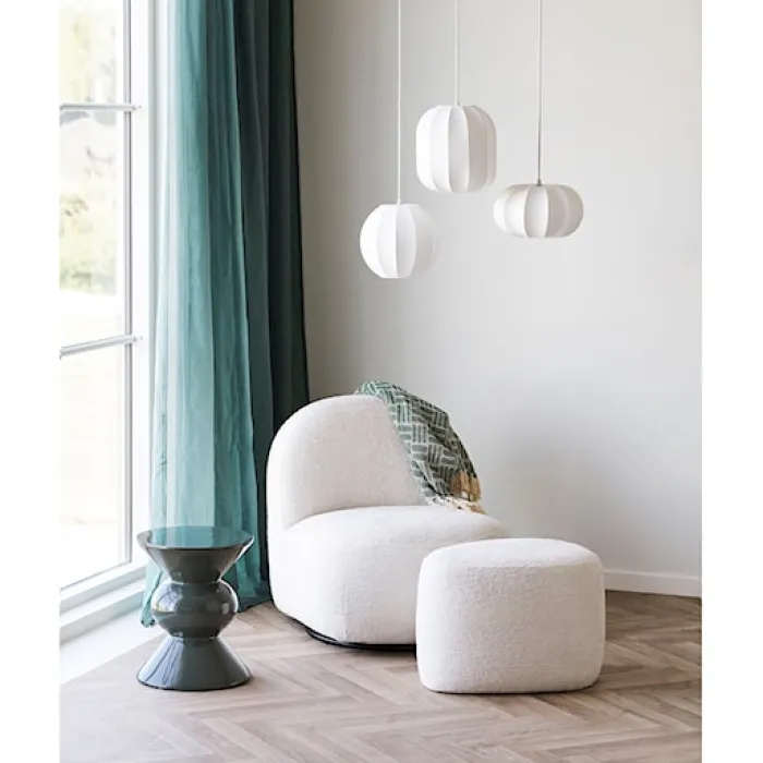 Lampa wisząca Coventry 25 cm biała