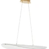 Lampa wisząca Domelines LED złota