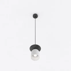 Lampa wisząca Ego czarny/ciepły szary