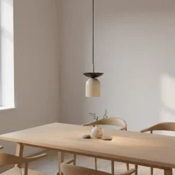 Lampa wisząca Ego czarny/mokka