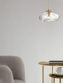 Lampa wisząca Elanke x1 złota