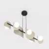 Lampa wisząca Elementi x6 mokka