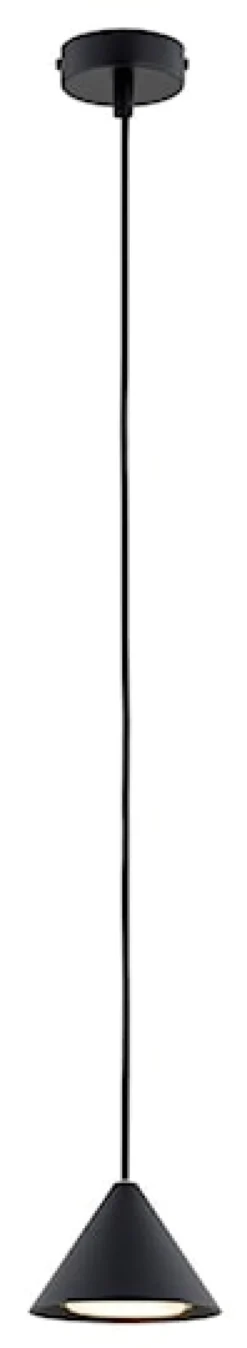 Lampa wisząca Elit czarna x1