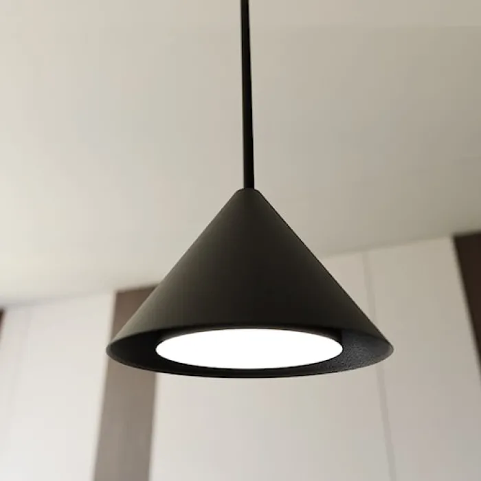 Lampa wisząca Elit czarna x1