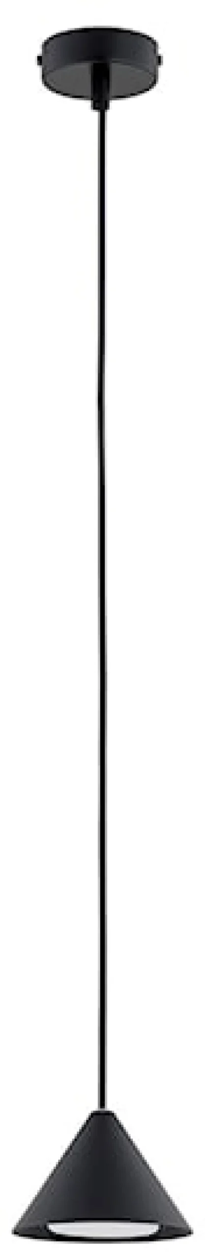 Lampa wisząca Elit czarna x1