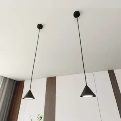 Lampa wisząca Elit czarna x1