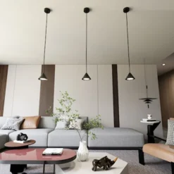 Lampa wisząca Elit czarna x1