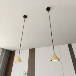 Lampa wisząca Elit czarna/złota x1