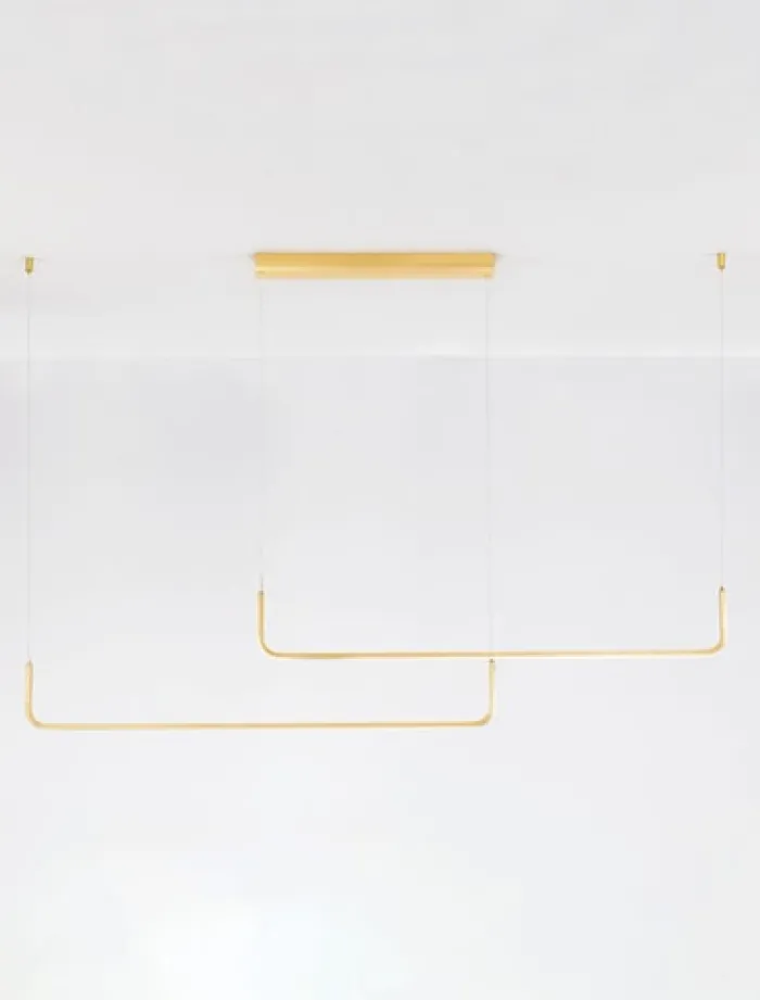 Lampa wisząca Frynell LED złota