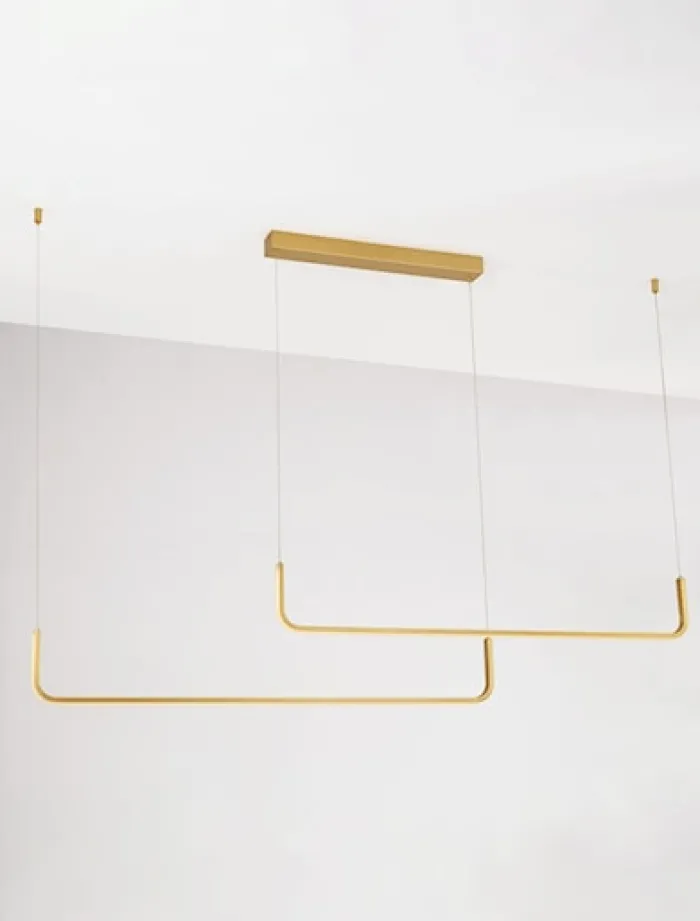 Lampa wisząca Frynell LED złota