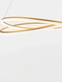 Lampa wisząca Fulanci LED złota