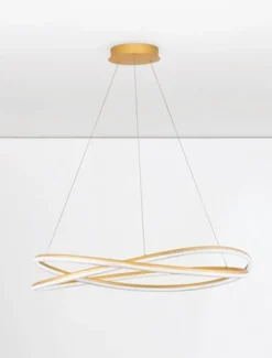 Lampa wisząca Fulanci LED złota