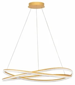 Lampa wisząca Fulanci LED złota