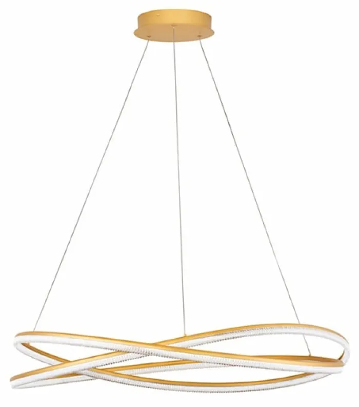 Lampa wisząca Fulanci LED złota