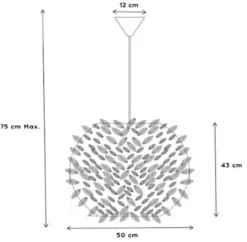 Lampa wisząca Goosy x1 biała