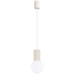 Lampa wisząca Halo 1 beżowa