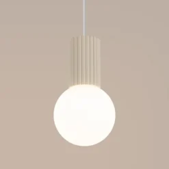 Lampa wisząca Halo 1 beżowa