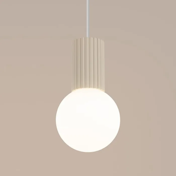 Lampa wisząca Halo 1 beżowa