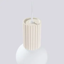 Lampa wisząca Halo 1 beżowa