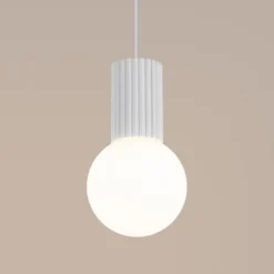 Lampa wisząca Halo 1 biała