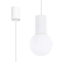 Lampa wisząca Halo 1 biała