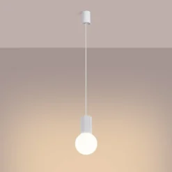 Lampa wisząca Halo 1 biała