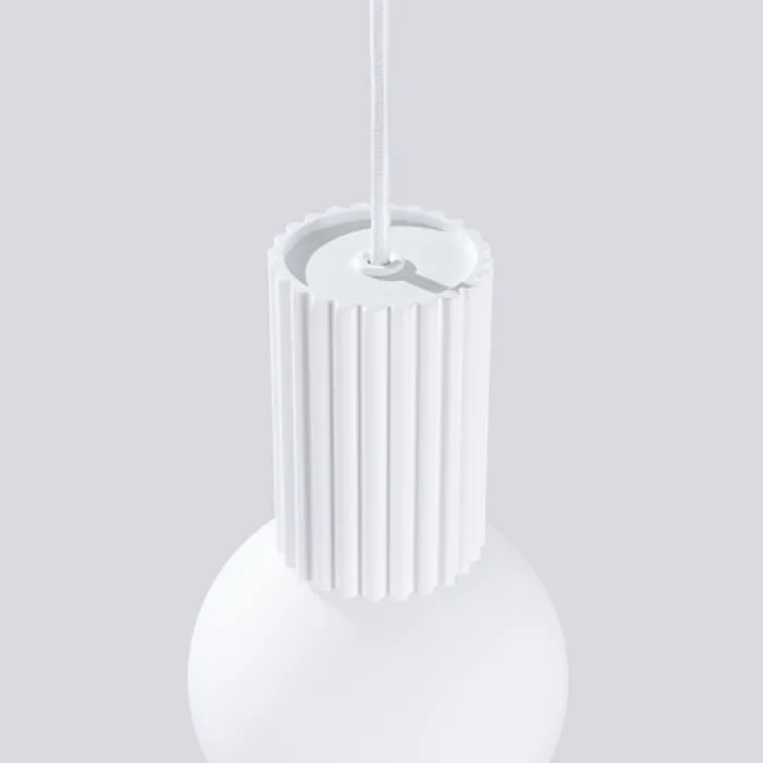Lampa wisząca Halo 1 biała