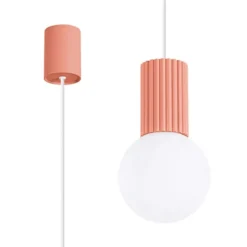 Lampa wisząca Halo 1 brzoskwiniowa