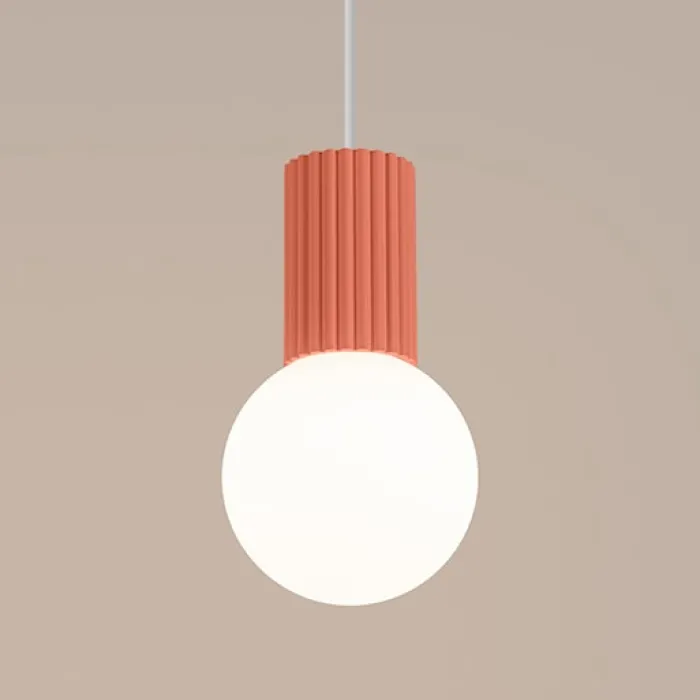 Lampa wisząca Halo 1 brzoskwiniowa