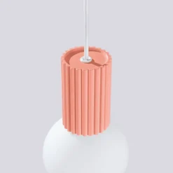 Lampa wisząca Halo 1 brzoskwiniowa