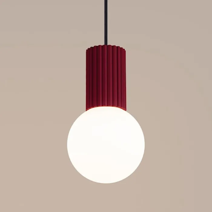 Lampa wisząca Halo 1 burgund