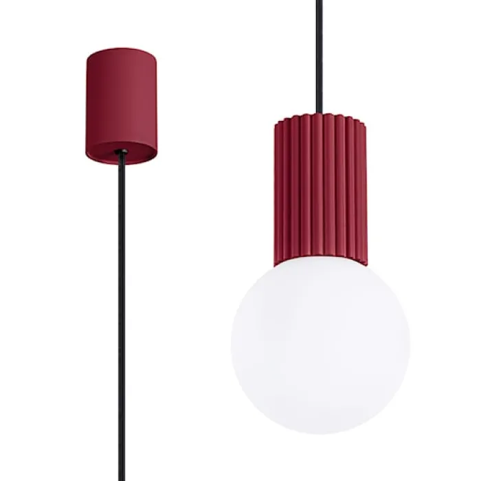 Lampa wisząca Halo 1 burgund