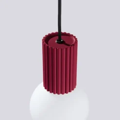 Lampa wisząca Halo 1 burgund
