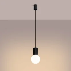 Lampa wisząca Halo 1 czarna