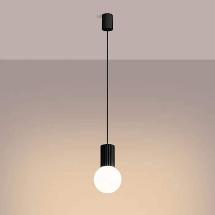 Lampa wisząca Halo 1 czarna